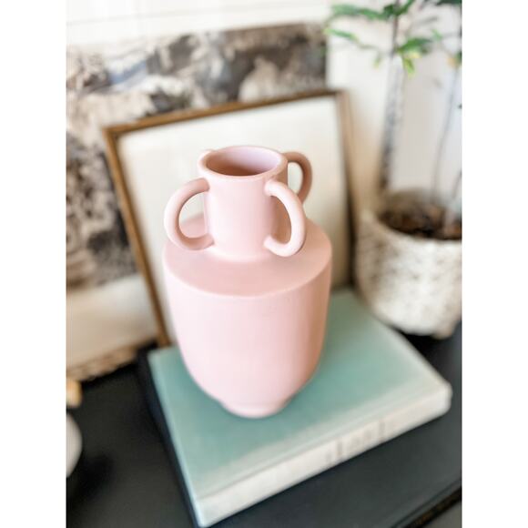 Navajo Terra Cotta Ceramic Vase - Picture 2 of 4